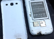 Samsung Galaxy S III загорелся