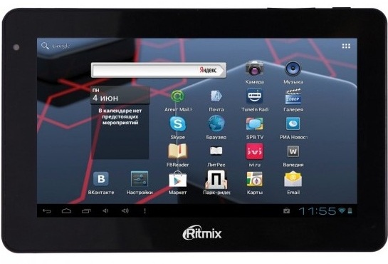 Ritmix RMD-721: планшет за 3 890 рублей