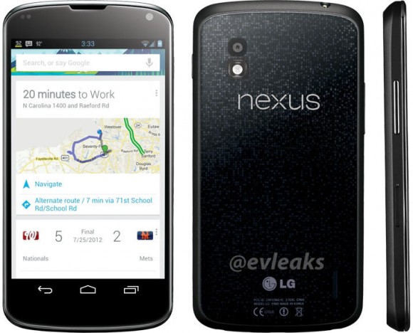Открыт предзаказ на смартфон Nexus 4