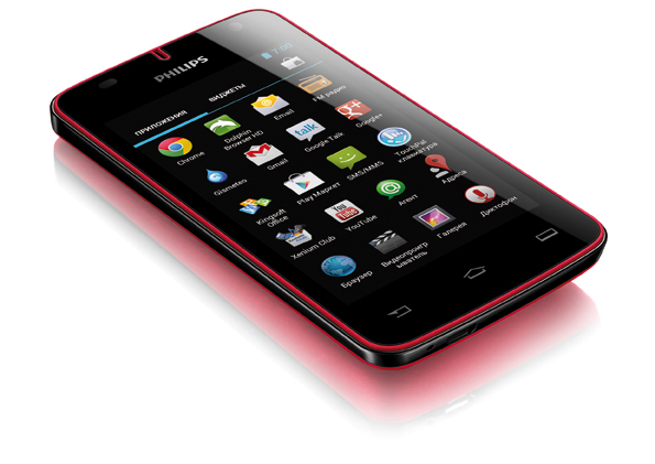 Philips W536: бюджетный смартфон на Android 4.0.4