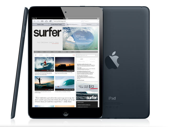 Apple продолжает заказывать дисплеи для iPad mini