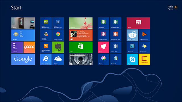 Приложения, не присутствующие в Windows Store, получают на новом экране Пуск простые статические иконки