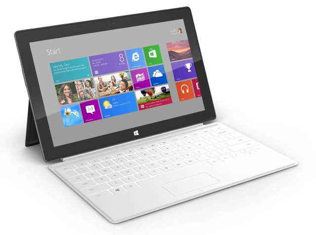 Белый Microsoft Surface RT