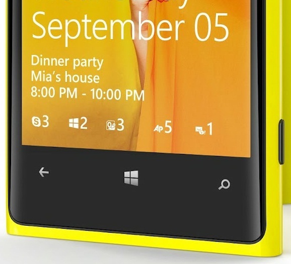 Экран блокировки Windows Phone 8