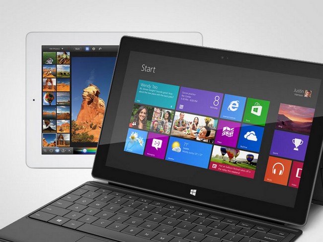 Microsoft снова критикует iPad в рекламе Windows 8