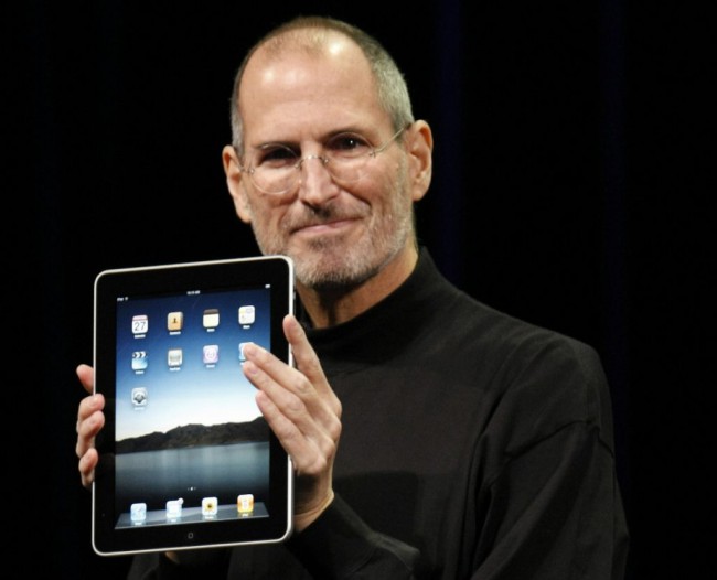 iPad и Стив Джобс
