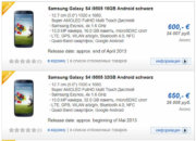 Названы точные цены на Samsung Galaxy S4