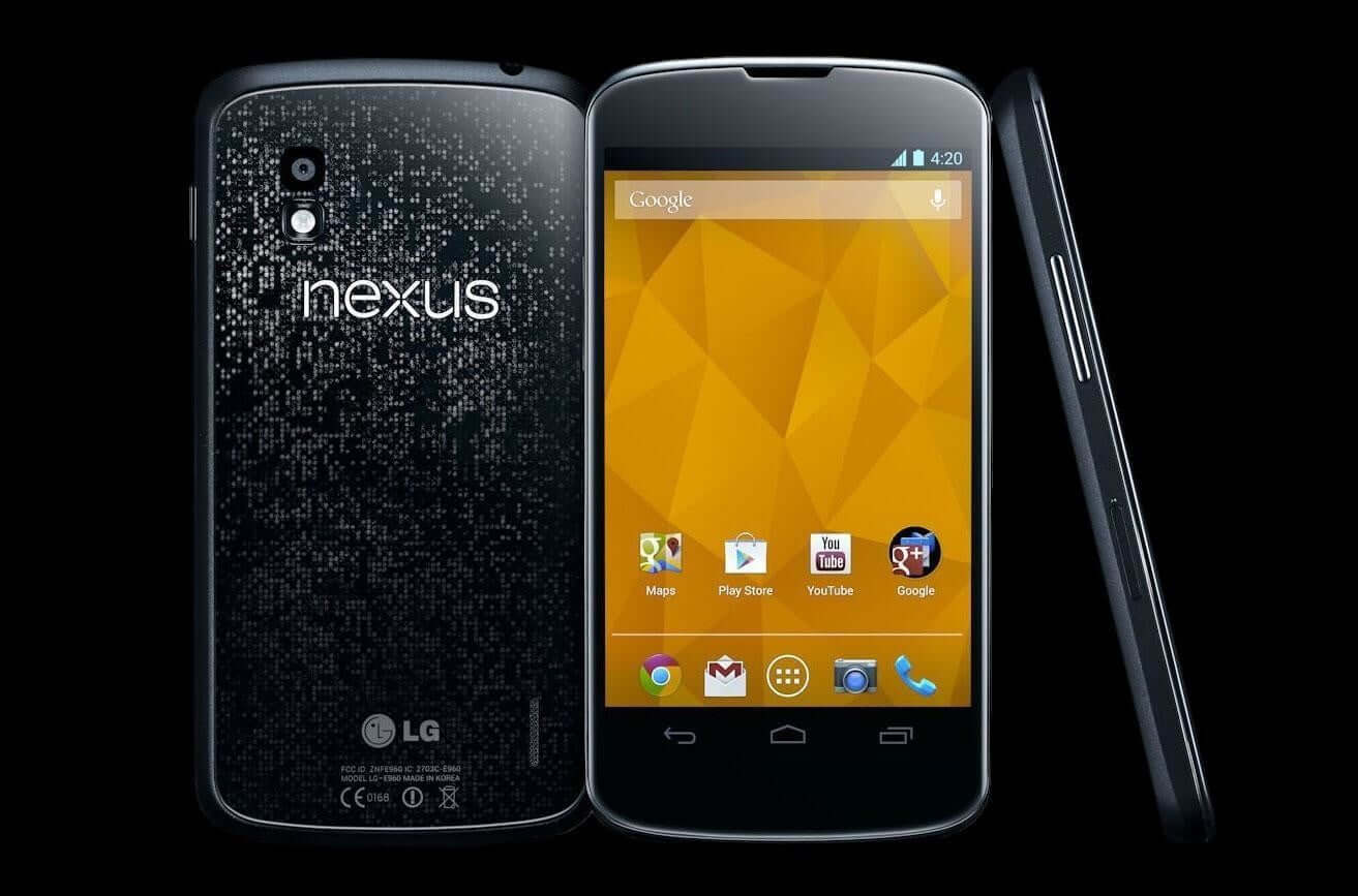 Google выпустит LTE-версию смартфона Nexus 4