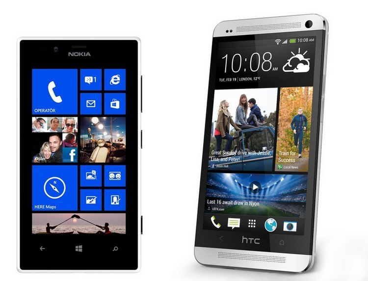 Nokia Lumia 720 и HTC One