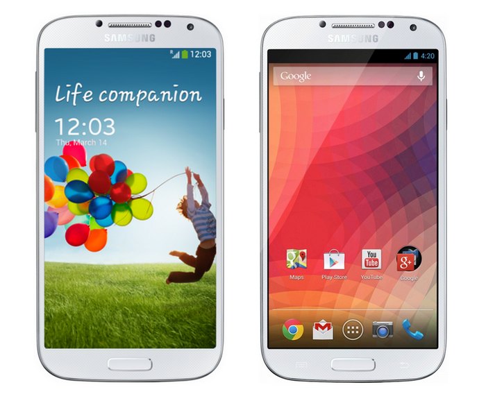 Samsung представила Galaxy S4 на чистом Android