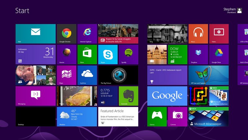Windows 8 спасет только классический интерфейс