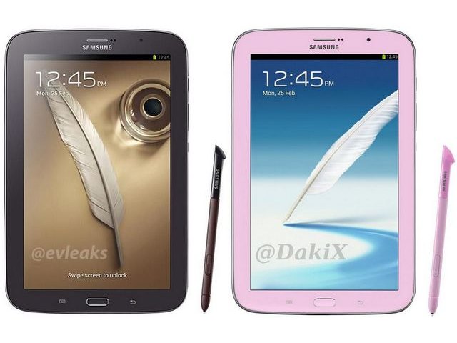 Коричневый и розовый Samsung Galaxy Note 8.0