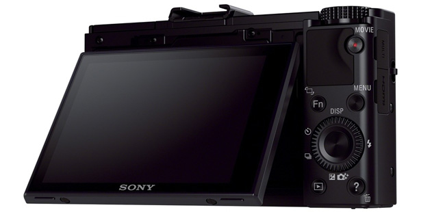 Sony Cyber-shot RX100M2 сзади