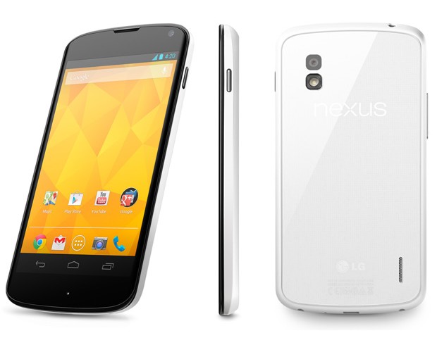 Белый LG Nexus 4