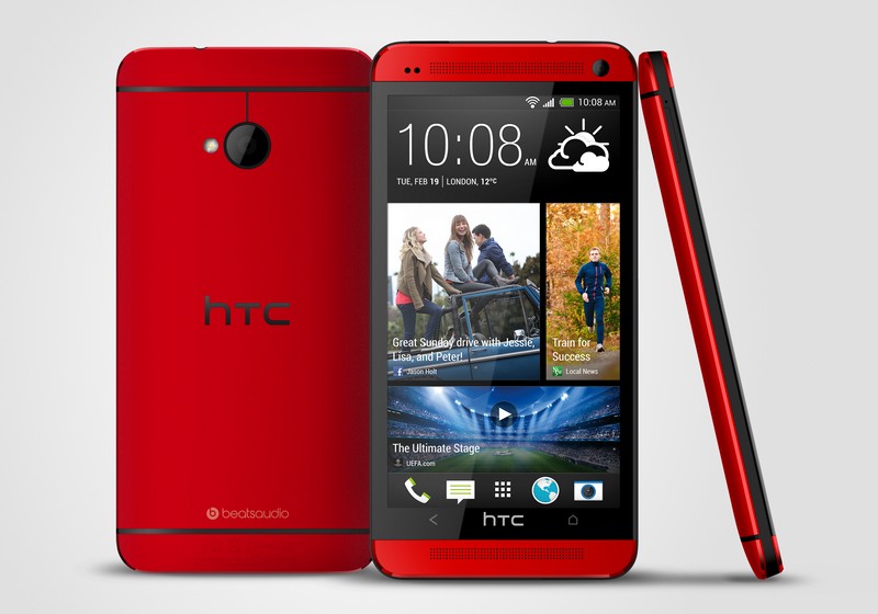 Красный HTC One