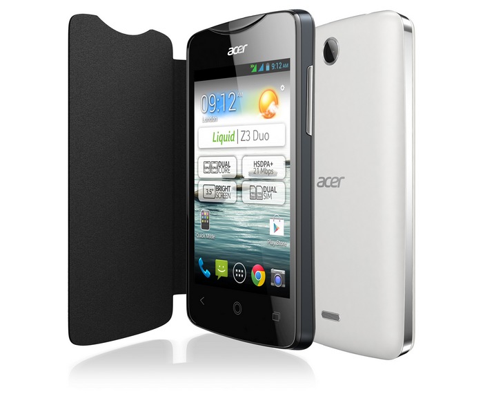 Acer Liquid Z3: двухъядерный Android-смартфон за 99 евро