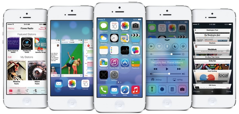 Apple iPhone на iOS 7