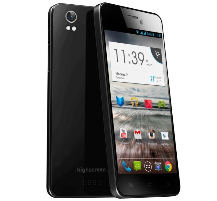 Highscreen Alpha Ice: мощный 4.7-дюймовый смартфон