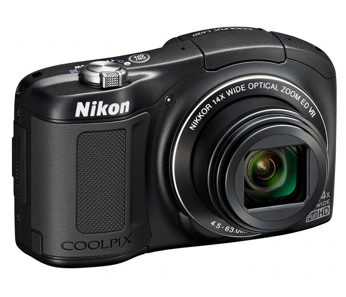 Nikon Coolpix L620: небольшая фотокамера с 14x зумом