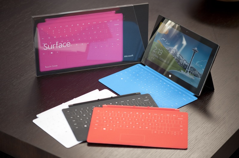 Microsoft снизит стоимость клавиатуры Touch Cover