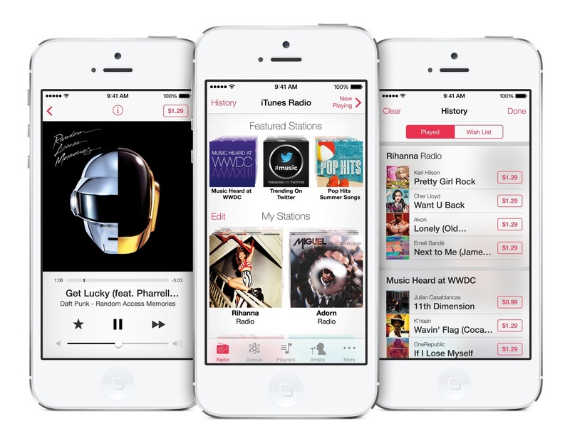 Устройства Apple начинают получать iOS 7