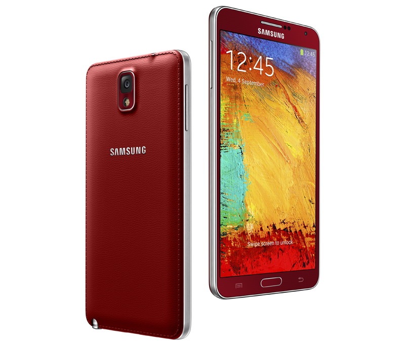 Galaxy Note 3 Rose Gold Red