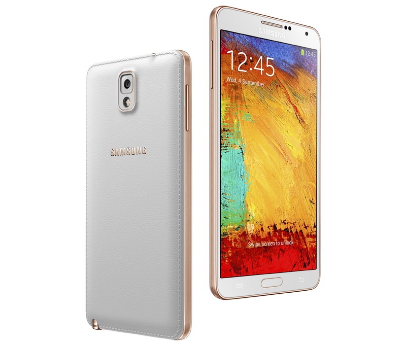 Galaxy Note 3 Rose Gold White
