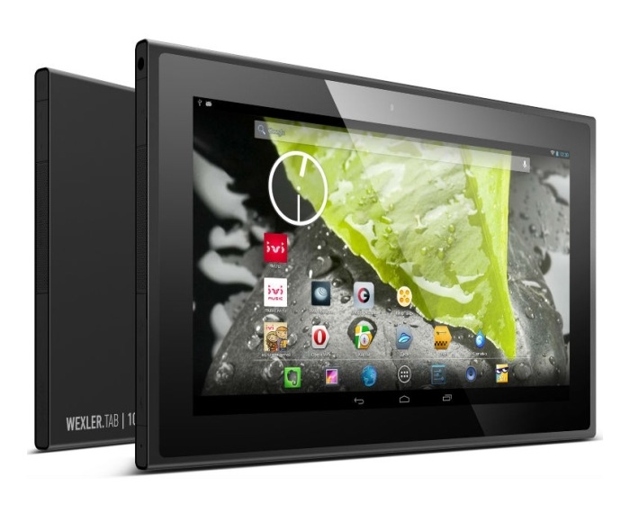 Wexler TAB 10iQ: 4-ядерный Android-планшет с IPS-дисплеем