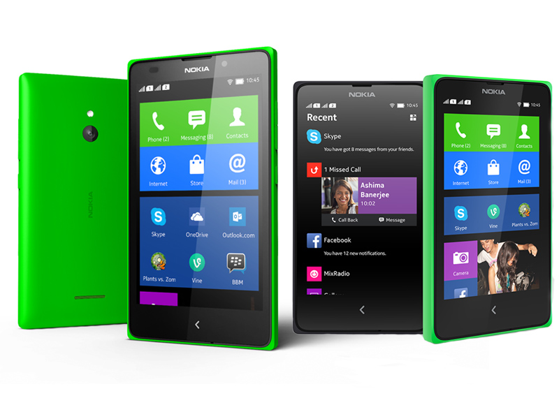 MWC 2014: Nokia представила смартфоны X, X+ и XL на Android
