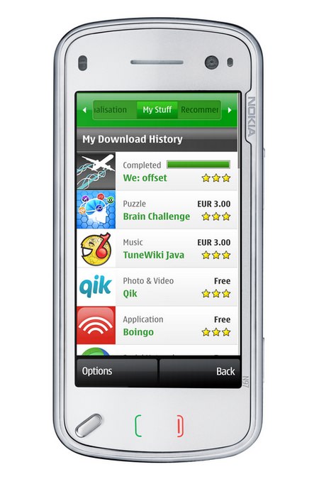 OVI Store на Nokia N97