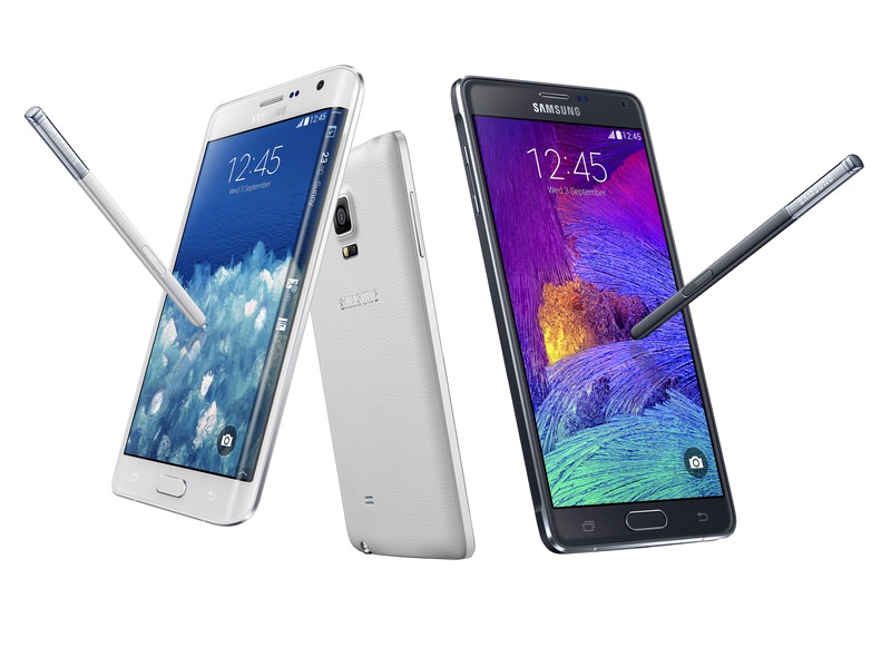 New phones only. Samsung Galaxy Note 4 Edge.