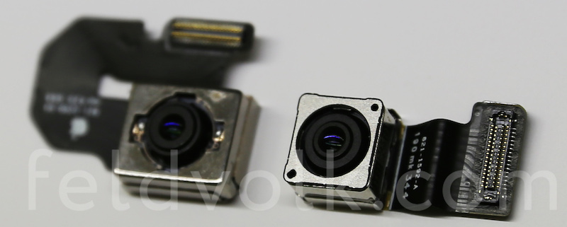 Модули камеры iPhone 6 и iPhone 5S