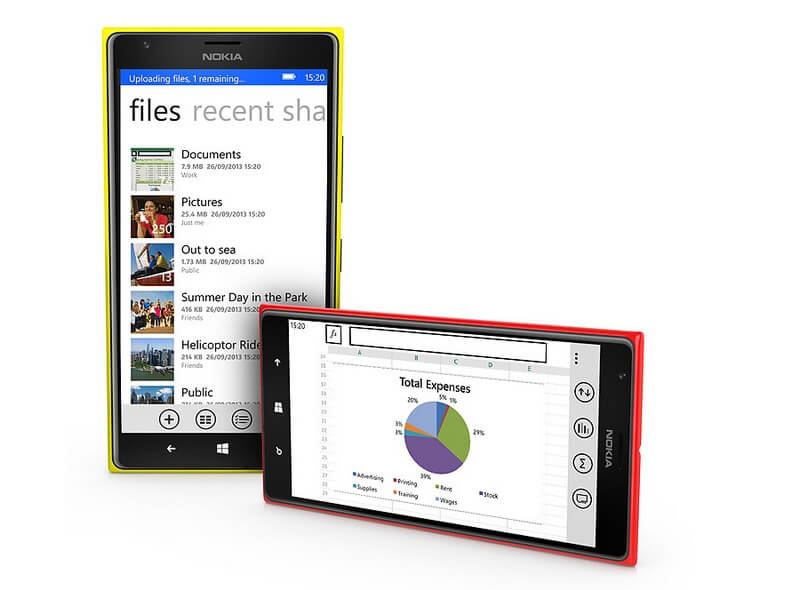 Microsoft Office Mobile на Lumia 1520