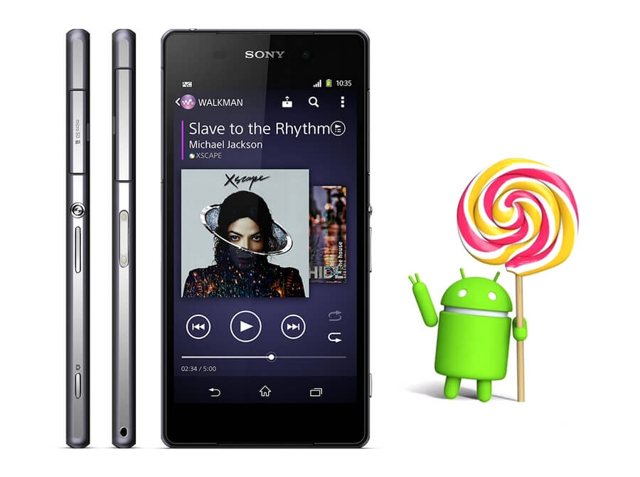 Xperia Z2 на Android 5.0.2