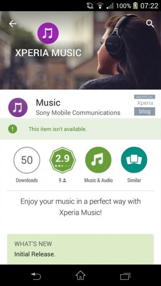Sony Xperia Music