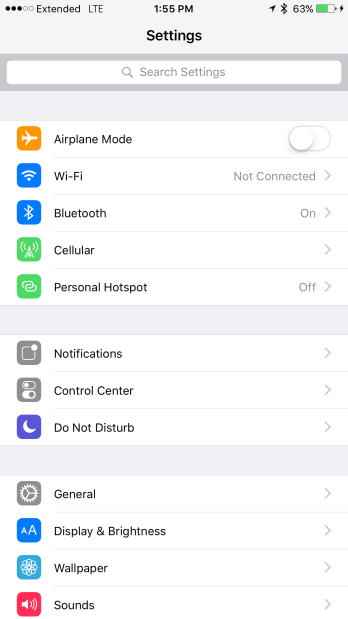 Apple iOS 9 Beta 4