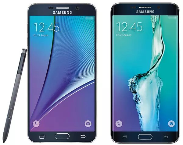 Фото-рендеры Samsung Galaxy Note 5 и Galaxy S6 Edge+