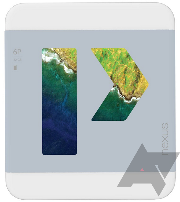 Коробка Huawei Nexus 6P