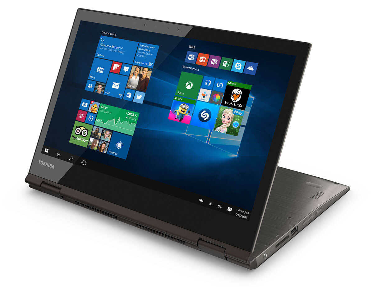 Ноутбук Toshiba Satellite Radius 12 получил 4K-дисплей