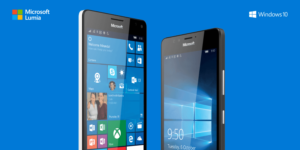 Microsoft Lumia 950 XL and Lumia 950