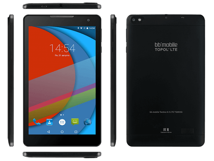 Обзор bb-mobile Techno Topol’ LTE (TQ863Q) – игровой LTE-планшет с 8-ядерным процессором