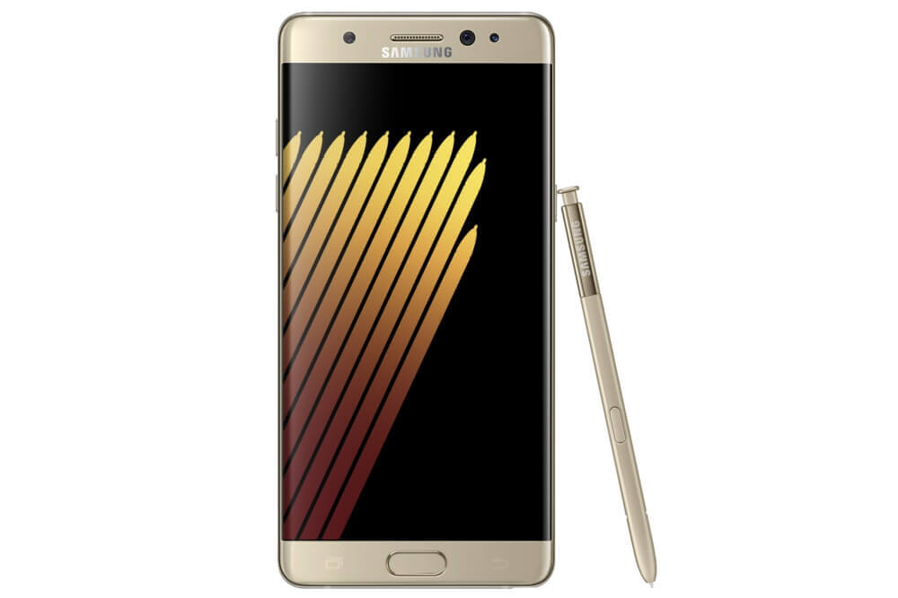 Galaxy Note 7 gold