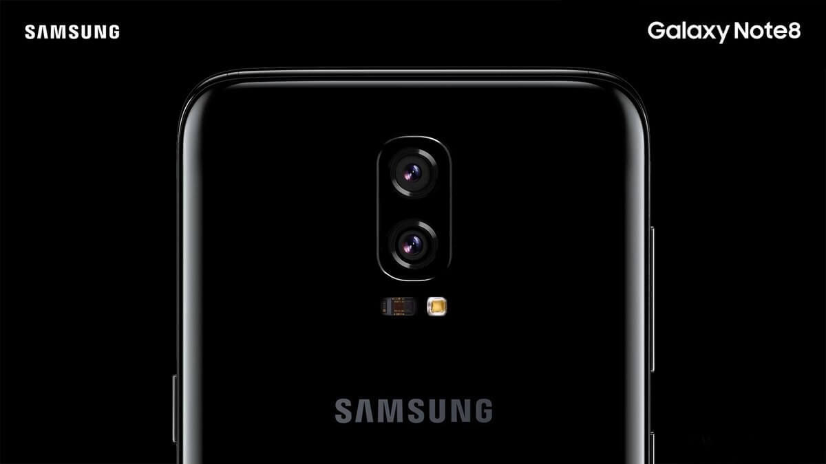 Samsung Galaxy Note 8 получит двойную камеру в 3х оптическим зумом