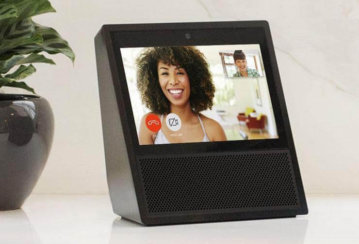 Amazon представила смарт-колонку Echo с большим сенсорным экраном