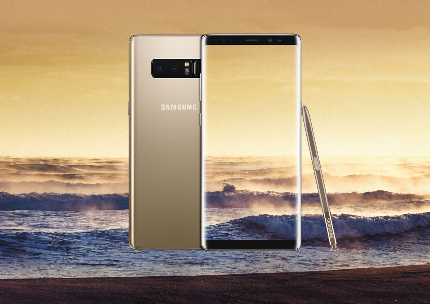 Galaxy Note8 gold