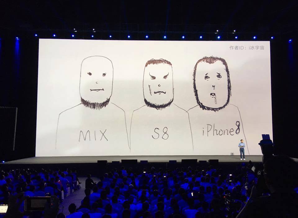Xiaomi Mi Mix 2 сравнение