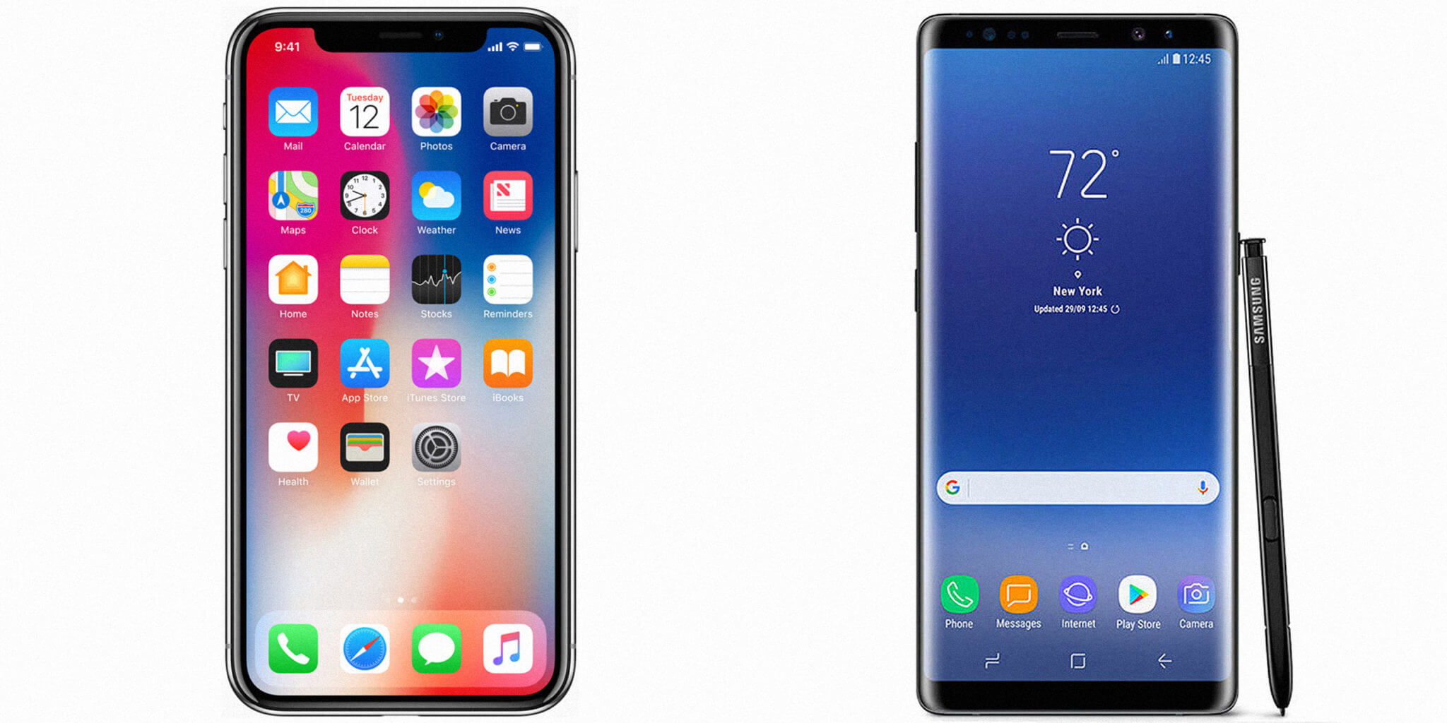 Качество съёмки Samsung Galaxy Note8 и iPhone X сравнили в тесте