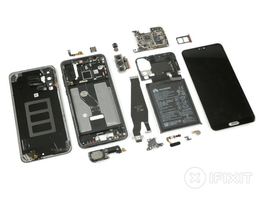 Huawei P20 Pro разборка