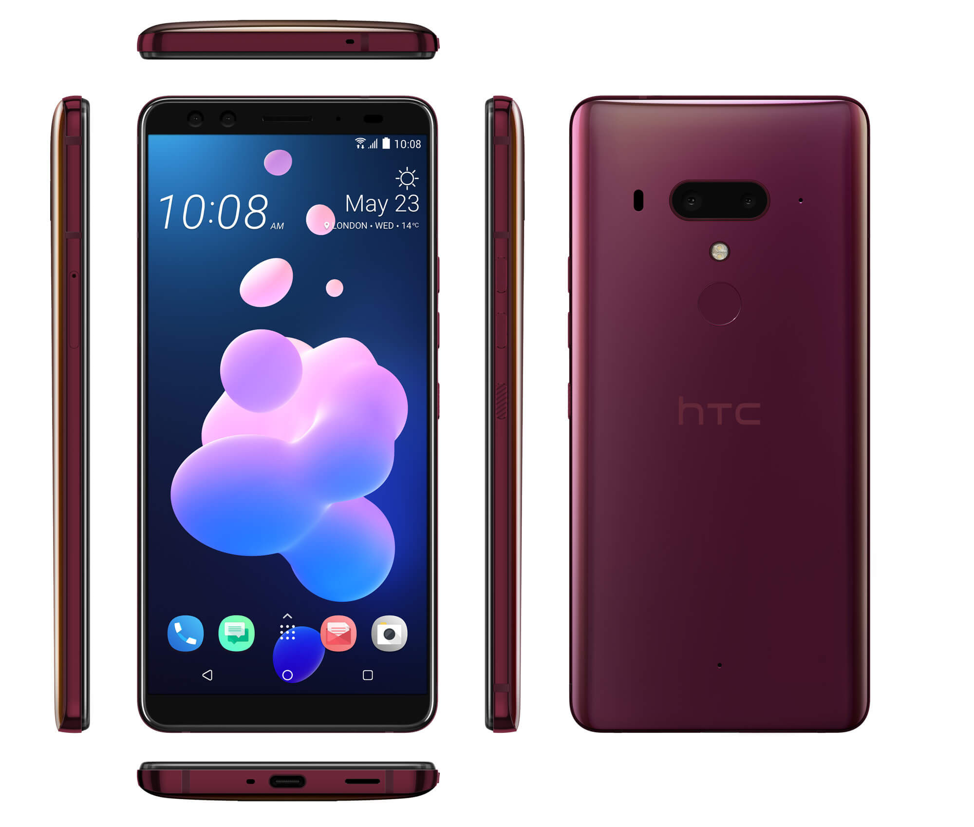 HTC U12 Plus red