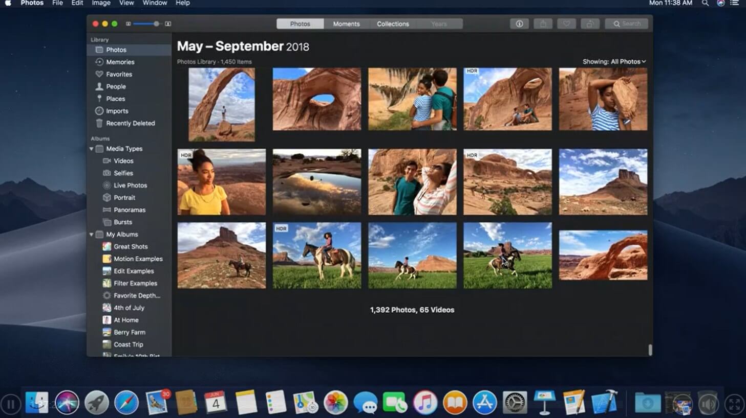 macOS Mojave Gallery View